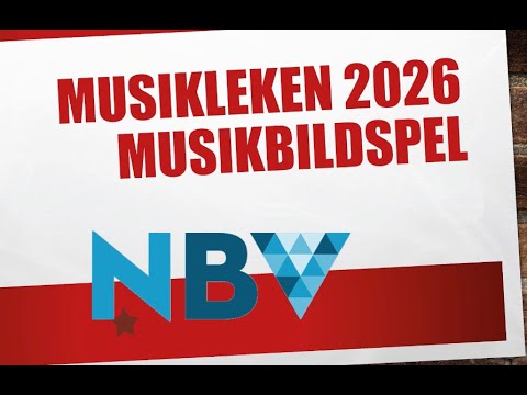 Musikleken musikbildspel 2026