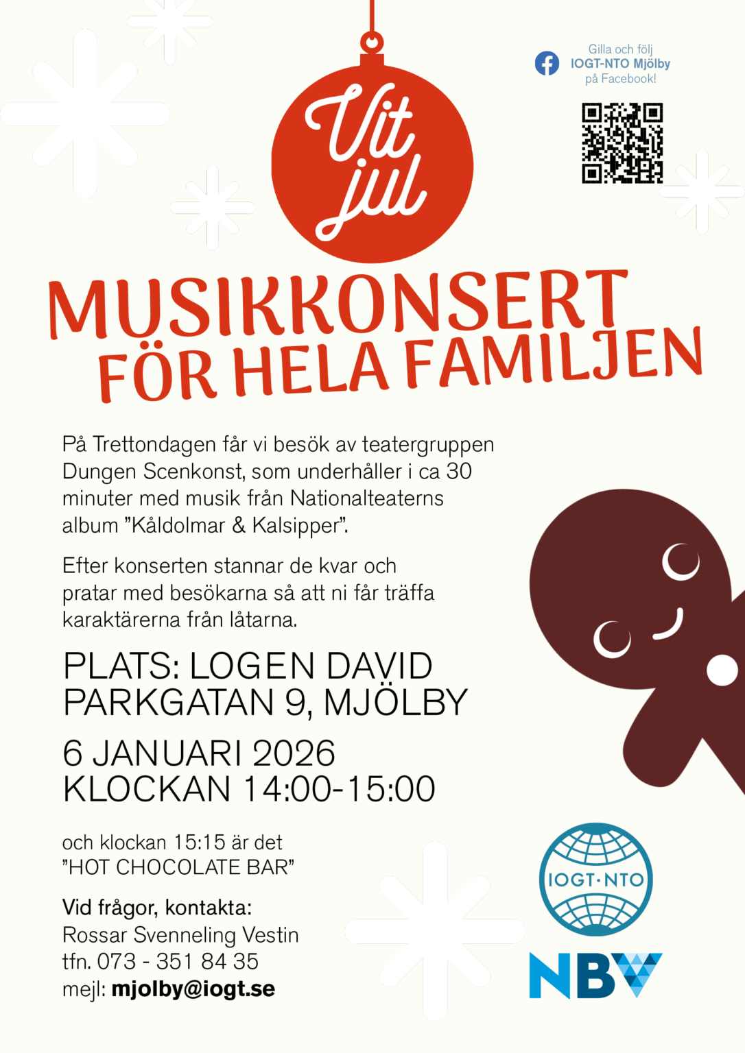 Familjekonsert med "Kåldolmar & kalsipper"