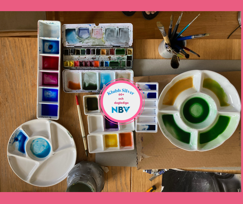 Akvarellm&aring;lning