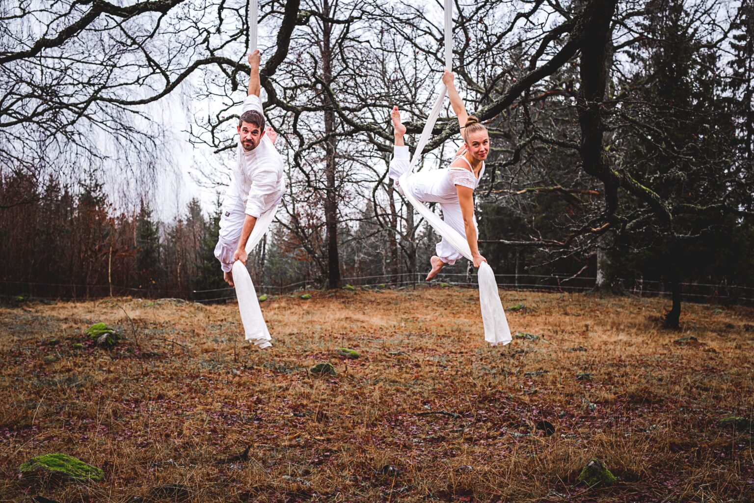 Prova p&aring; nycirkus i Gnosj&ouml;