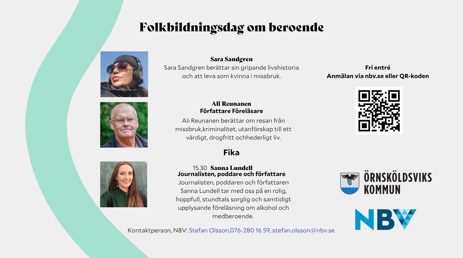 Folkbildningsdag om beroende