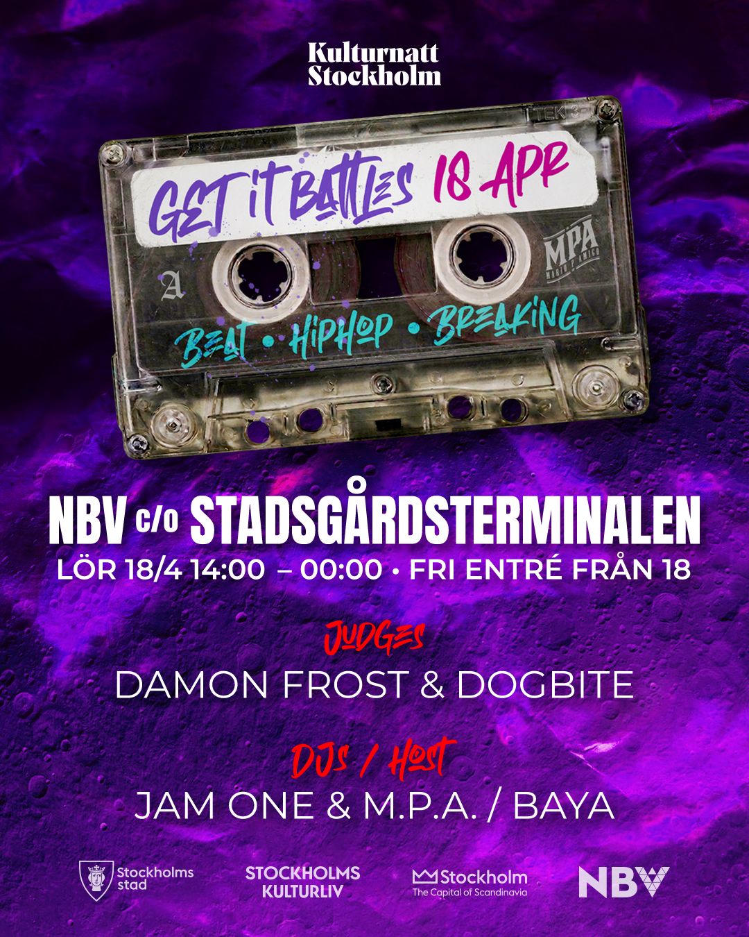 Get it Breaking & Hip-hop Battles - NBV Kulturnatt