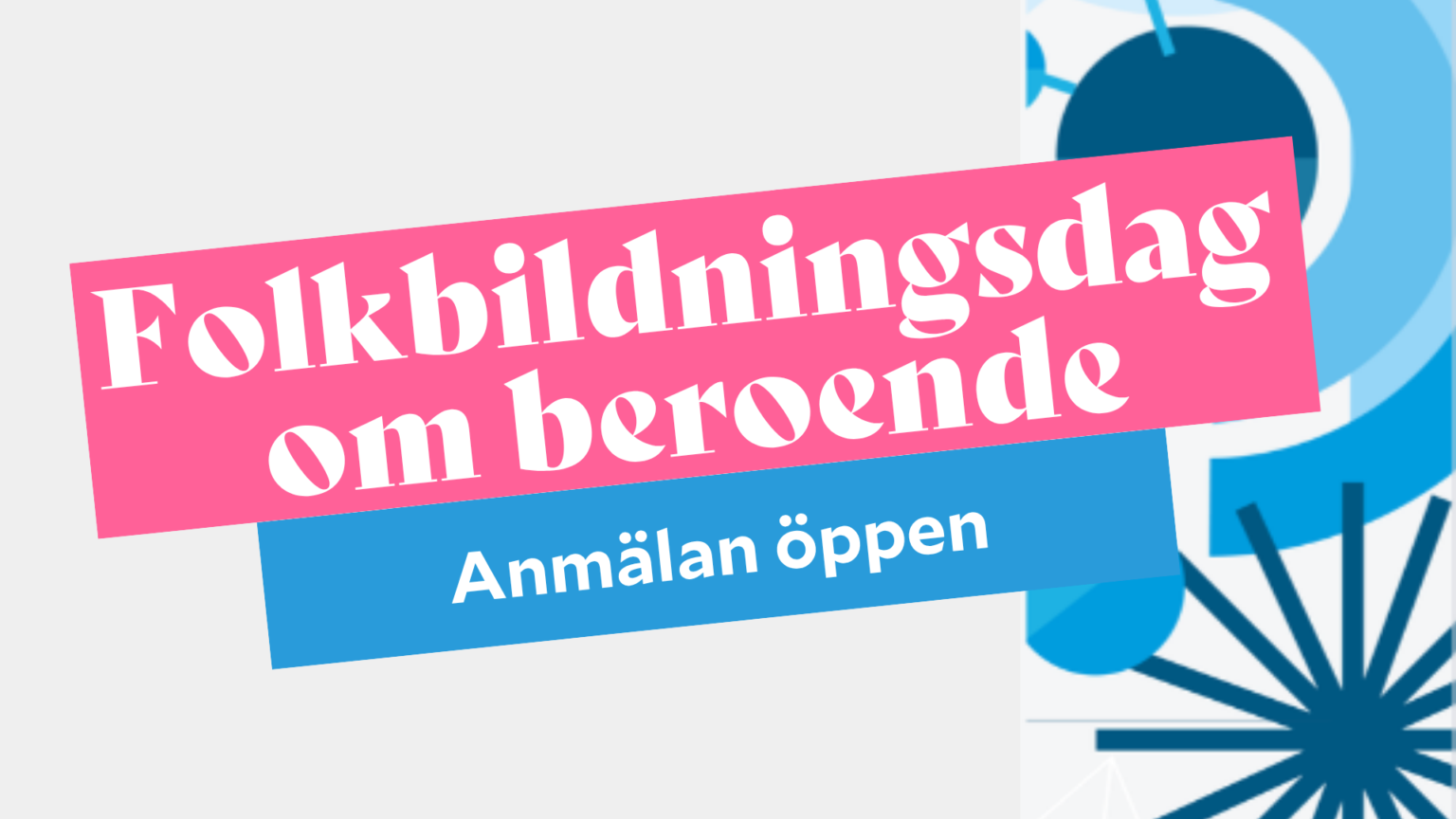 Folkbildningsdag om beroende
