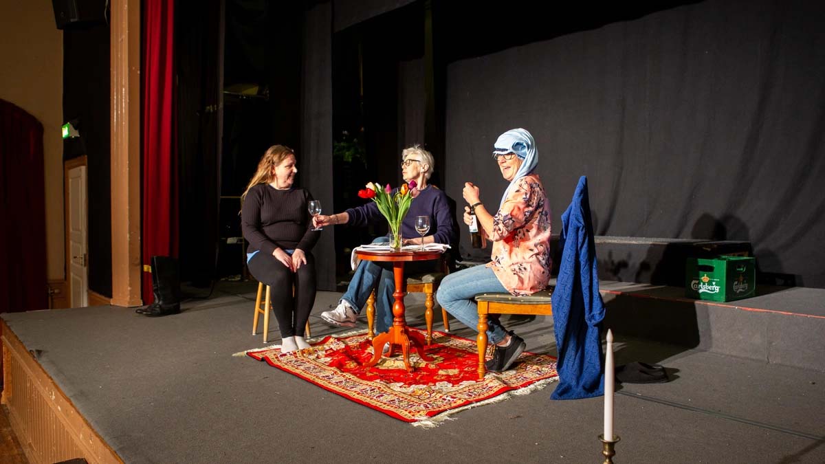 Seniorteater p&aring; Teaterns hus