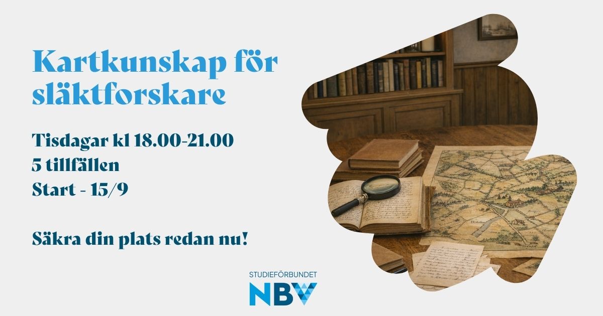 Kartkunskap f&ouml;r sl&auml;ktforskare