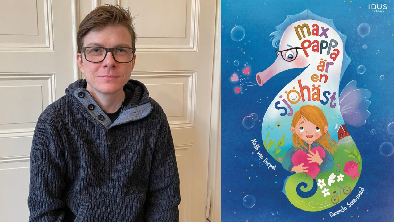 F&ouml;rfattarsamtal och boksl&auml;pp med Noah van Dorpel