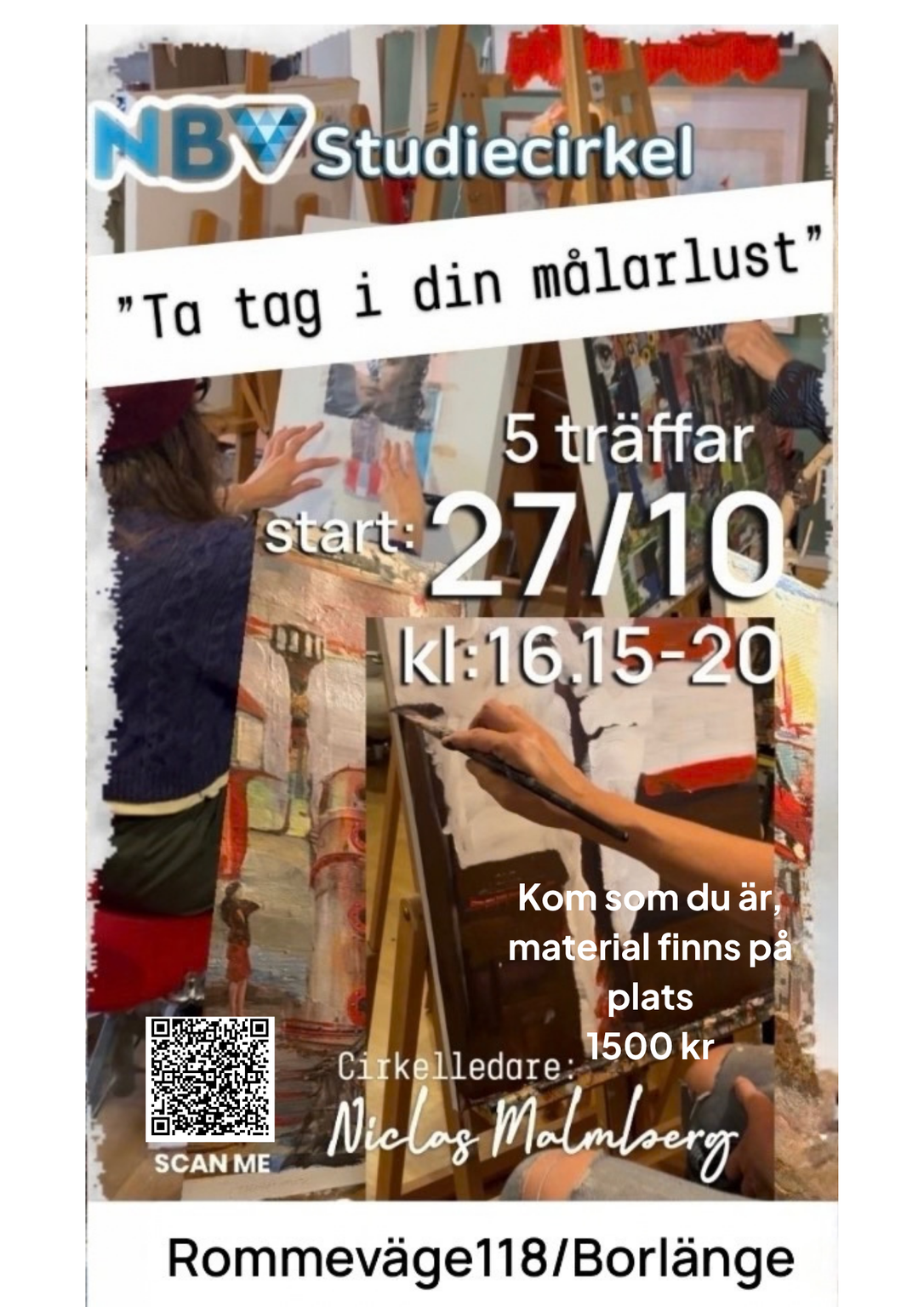 M&aring;larlust i Borl&auml;nge